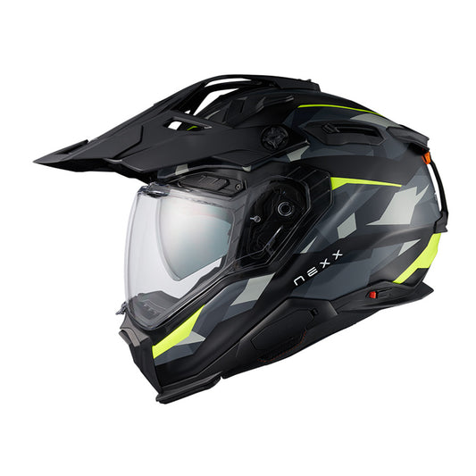 Capacete NEXX X.WED3 TRAILMANIA GREY NEON MT