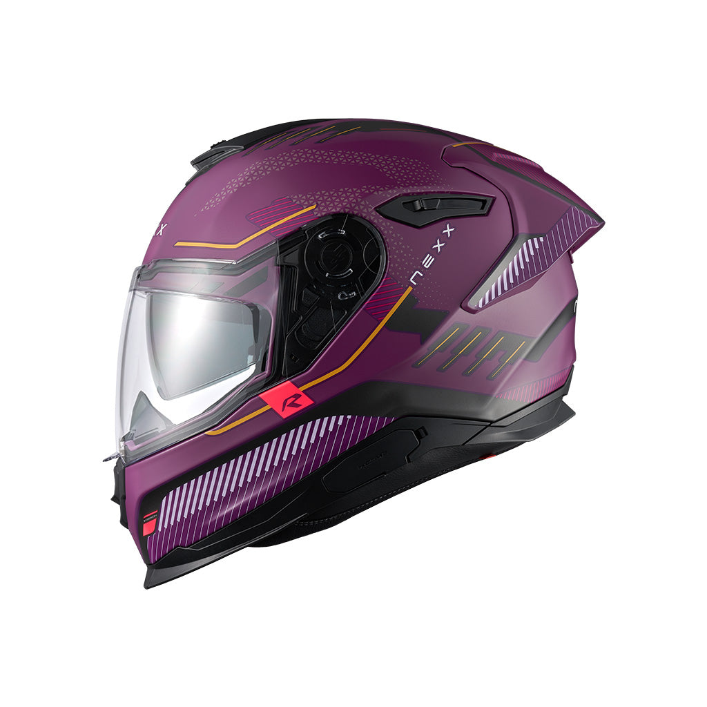 Capacete NEXX Y.100R BARON AUBERGINE MT