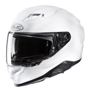 Capacete HJC F71 BLANC PERLE / PEARL WHITE