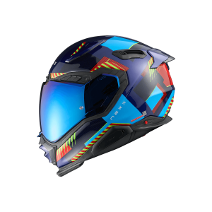 Capacete NEXX X.WST3 FLUENCE BLUE.RED