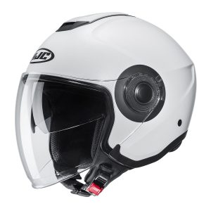 Capacete HJC i40N SEMI FLAT PEARL WHITE