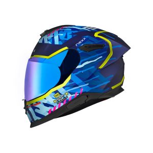 Capacete NEXX Y.100R URBANGRAM INDIGO BLU MT
