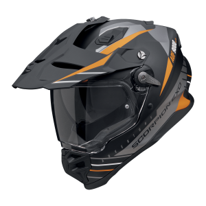 ADF-9000 AIR FEAT Matt Black-Silver-Orange