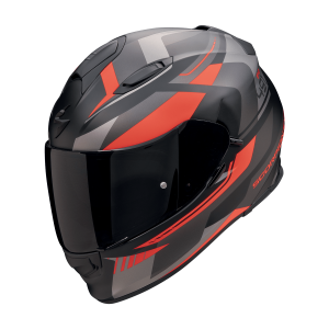 EXO-491 ABILIS Matt Black-Silver-Red