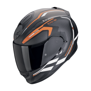 EXO-491 KRIPTA Matt Black-Orange-White