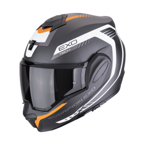 EXO-TECH EVO CARBON COSY Matt Black-Orange