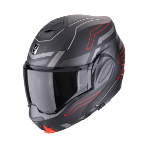 EXO-TECH EVO CONQUER Matt Black-Red