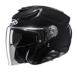 Capacete HJC F31 NOIR METAL / METAL BLACK