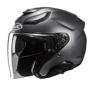 Capacete HJC F31 SEMI FLAT TITANIUM