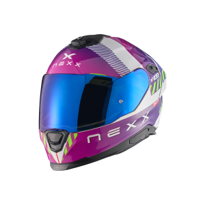 Capacete NEXX Y.100R FADE PURPLE.WHITE