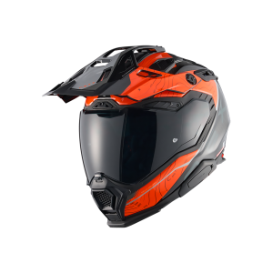 Capacete NEXX X.WED3 FURKA ORANGE.GREY
