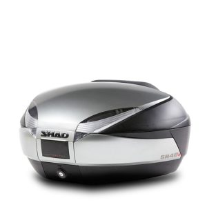 Pack SHAD SH48 Titanium Top Case+Capa+Encosto