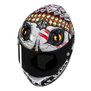 Capacete HJC RPHA12 SKULLY MC1