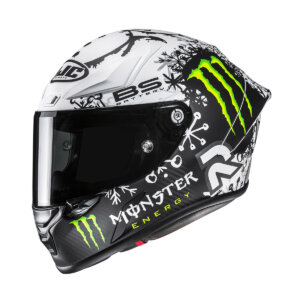 Capacete HJC RPHA1 V2 CARBON SNOW DIABLO MC10SF