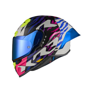 Capacete NEXX X.R3R ZIGER PURPLE.BLUE