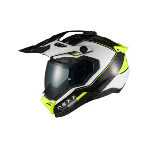 Capacete NEXX X.RALLY RAID WHITE.NEON