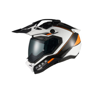 Capacete NEXX X.RALLY RAID WHITE.ORANGE