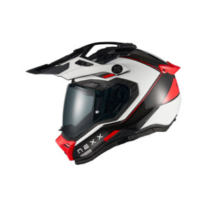 Capacete NEXX X.RALLY RAID WHITE.RED
